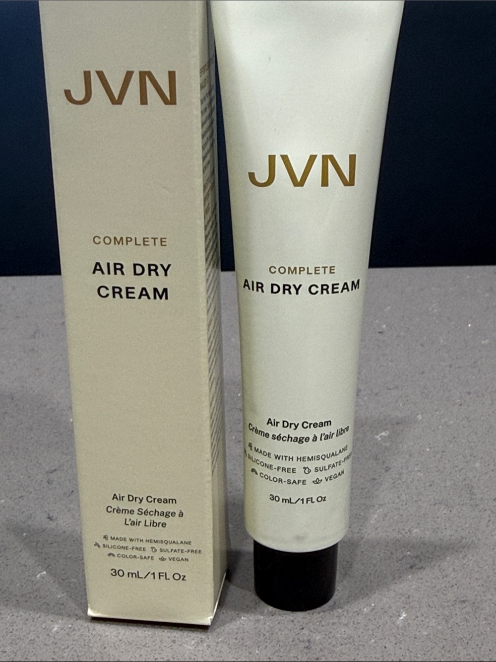 JVN Complete Air Dry Cream Travel Size, new/unopened